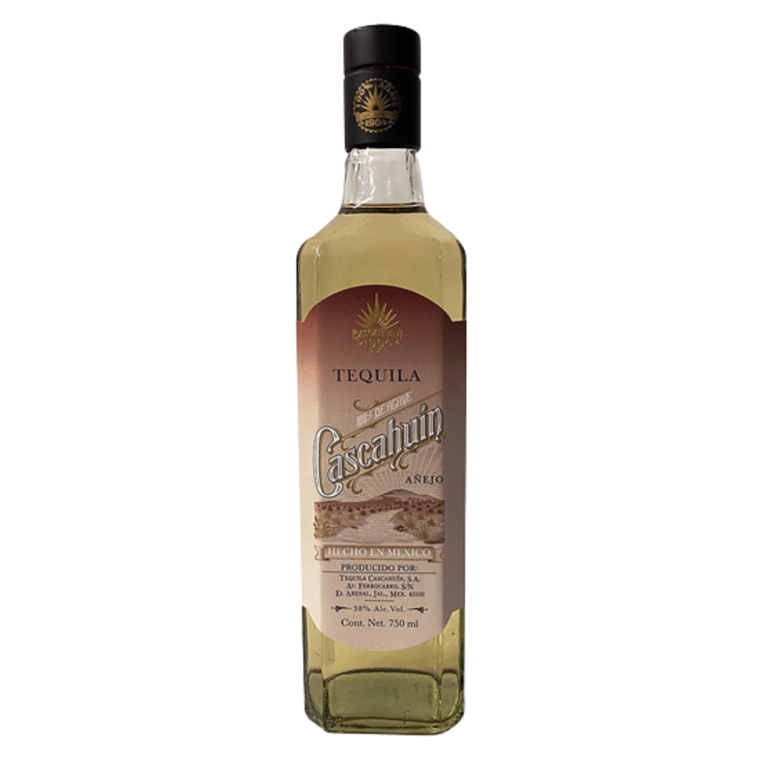 Tequila Cascahuín Añejo 750ml