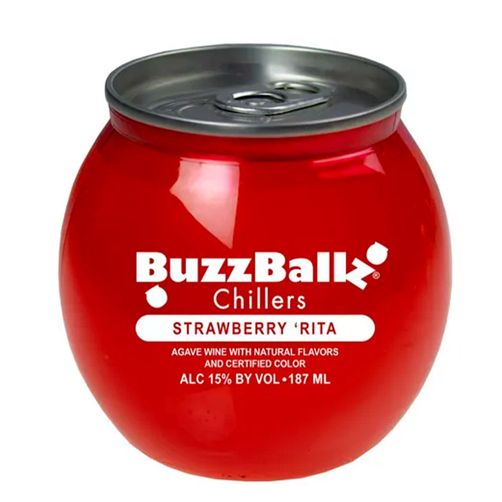 Bebida Buzzballz Strawberry Rita 200ml