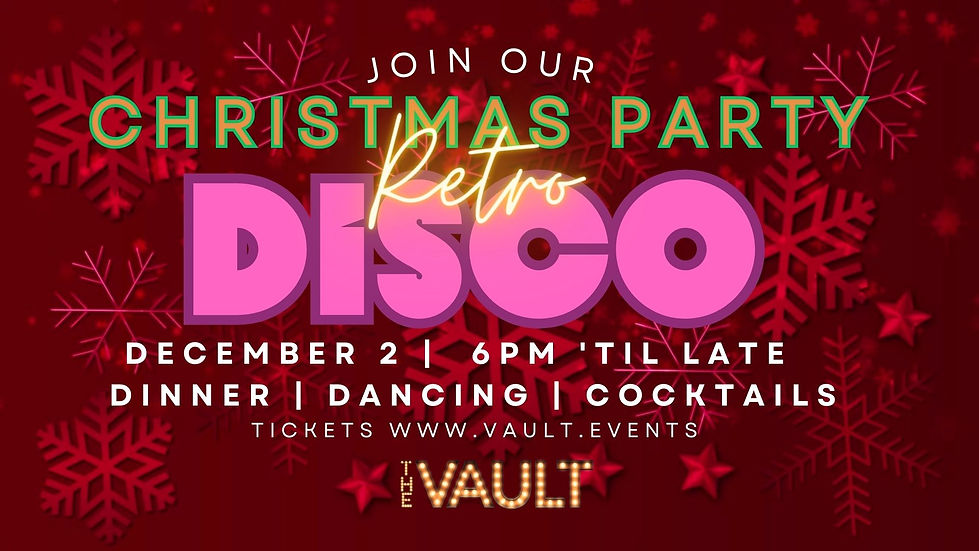 Christmas Party Retro Disco... at The Vault