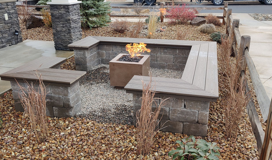 Front Yard Fire Pit