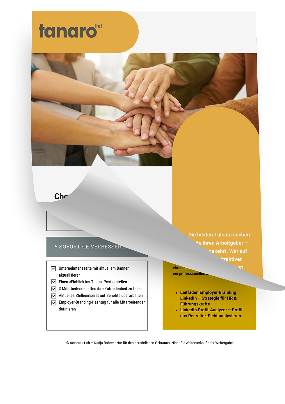 Miniaturbild: Checkliste für Employer Branding in LinkedIn