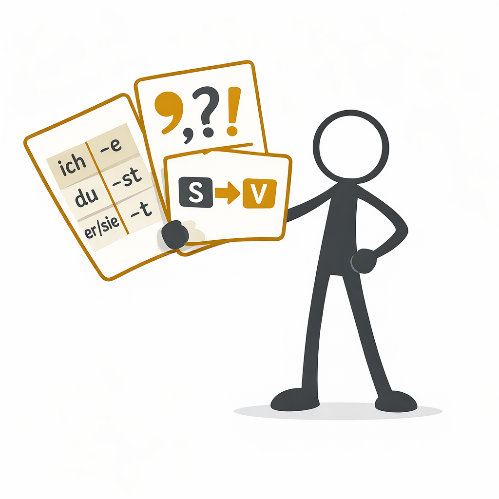 Die Grammatik-Übersicht Deutsch als Bundle