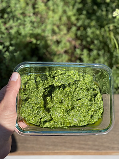 Homemade Pistou (Pesto Nut Free)
