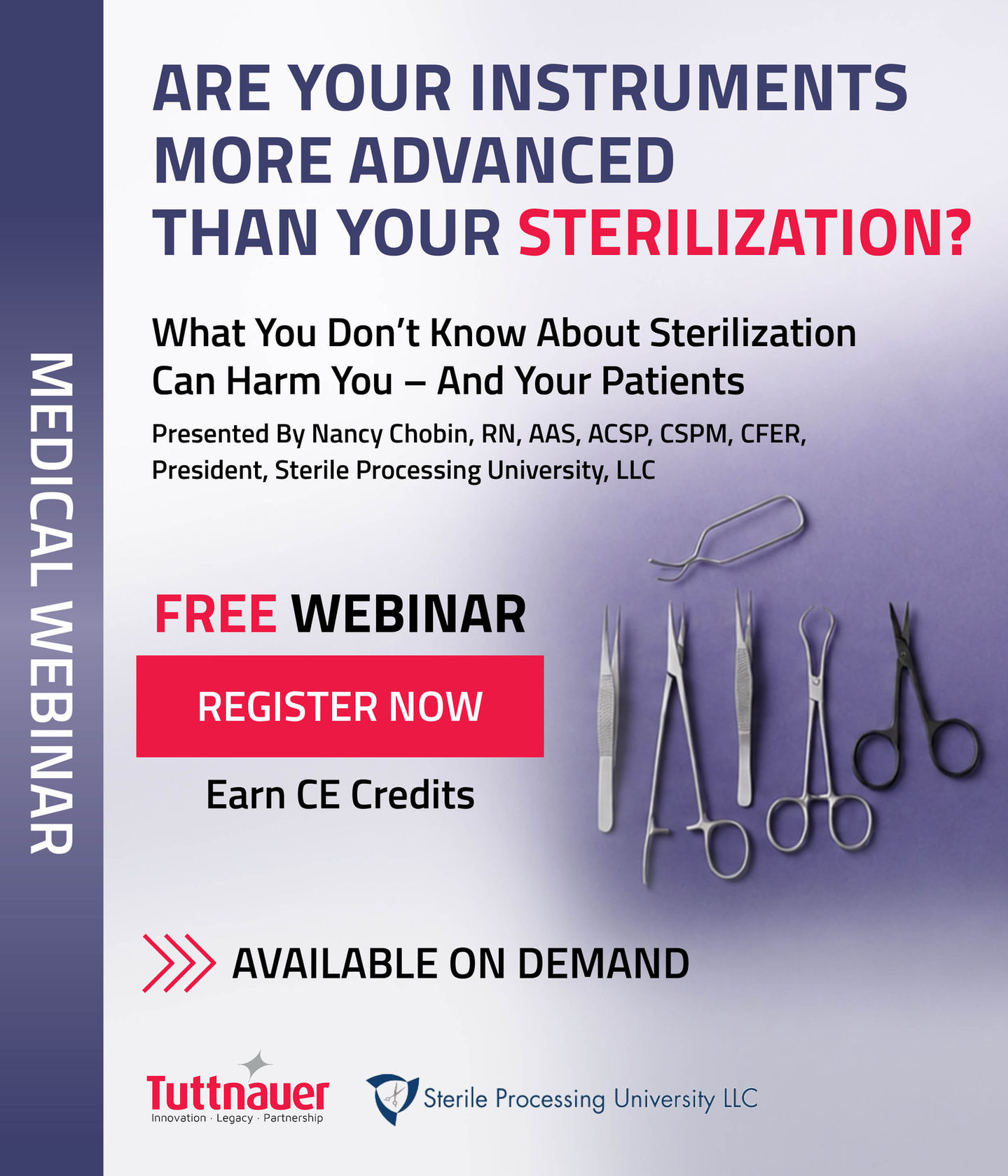 Tuttnauer Webinar Campaign