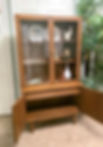 Mid Century Modern Broyhill Premier Sculptra Collection Hutch