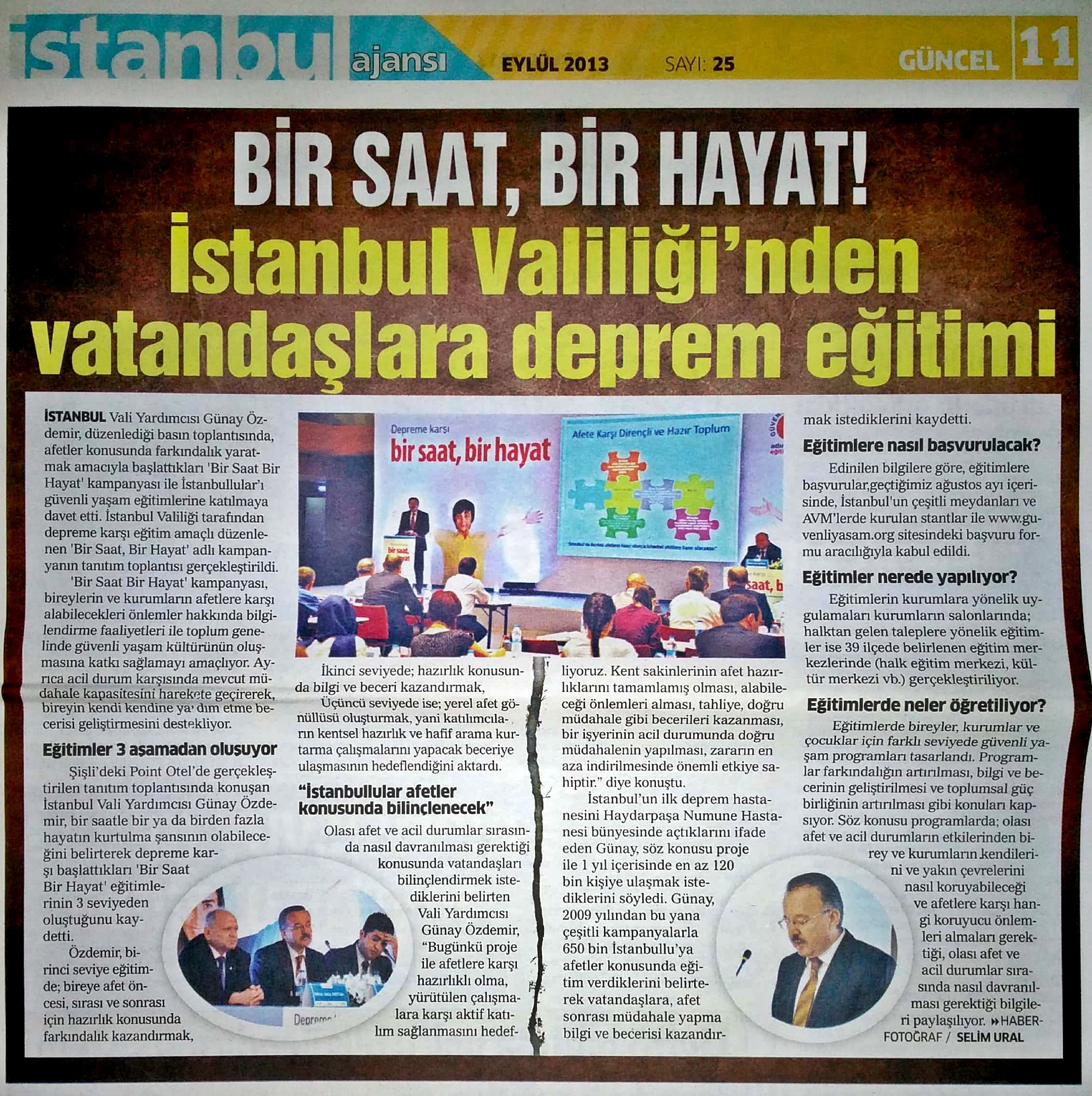 İstanbul Valiliği Basın Toplantısı