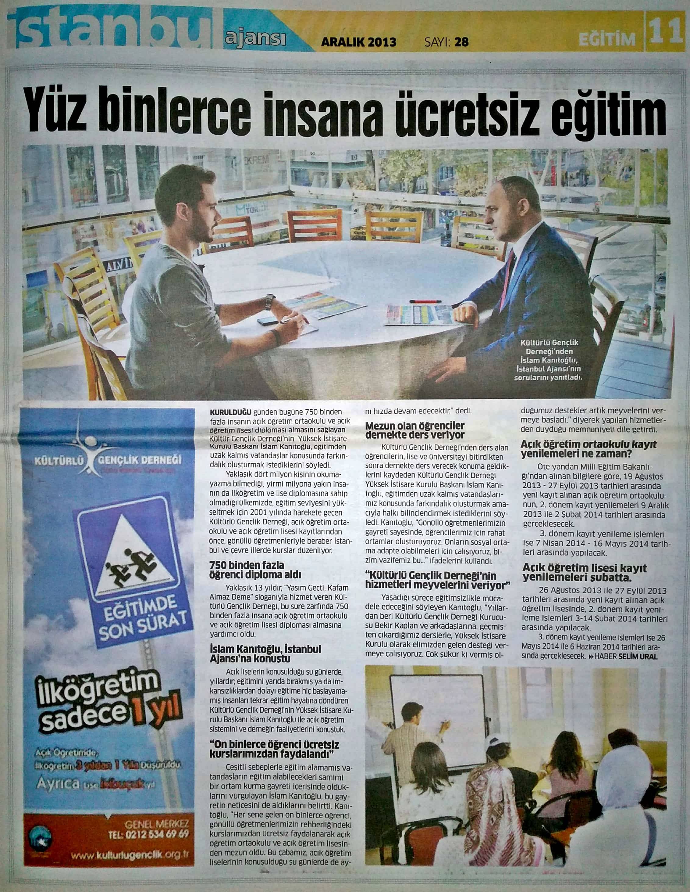 Kültürlü Gençlik Der.İslam Kanıtoğlu