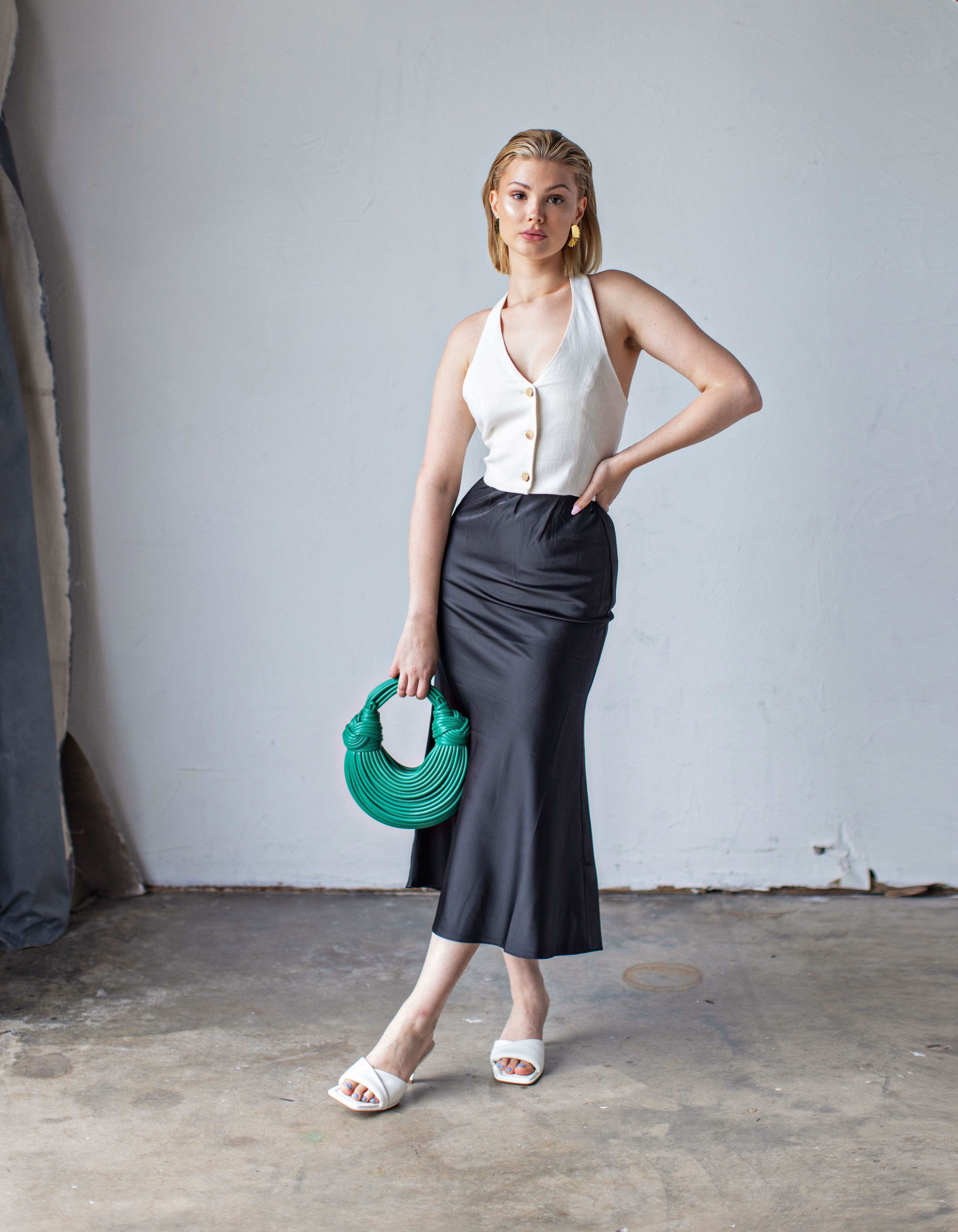 Coastal Breeze Linen Vest