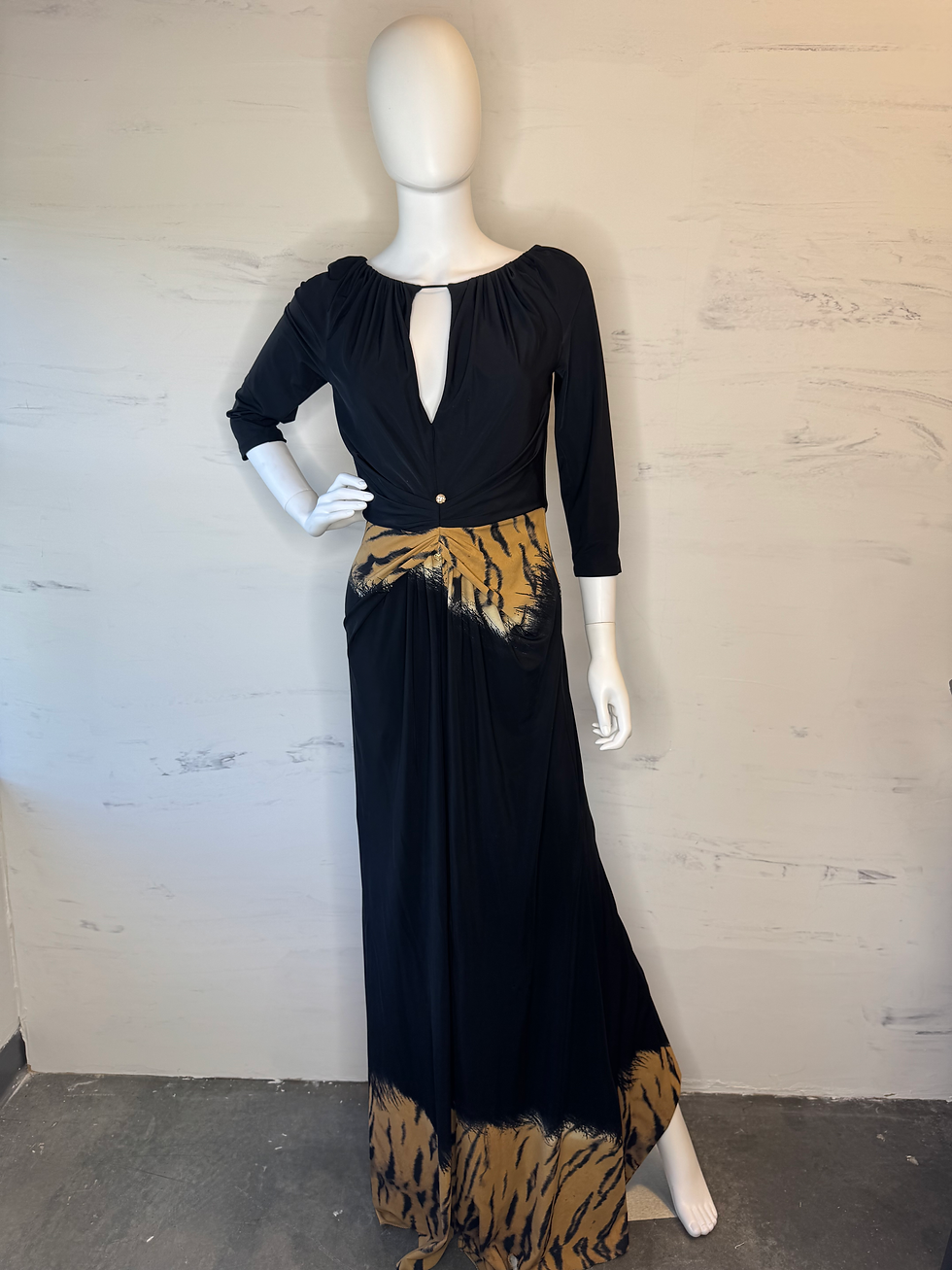Thumbnail: Roberto Cavalli Tiger Print Dress