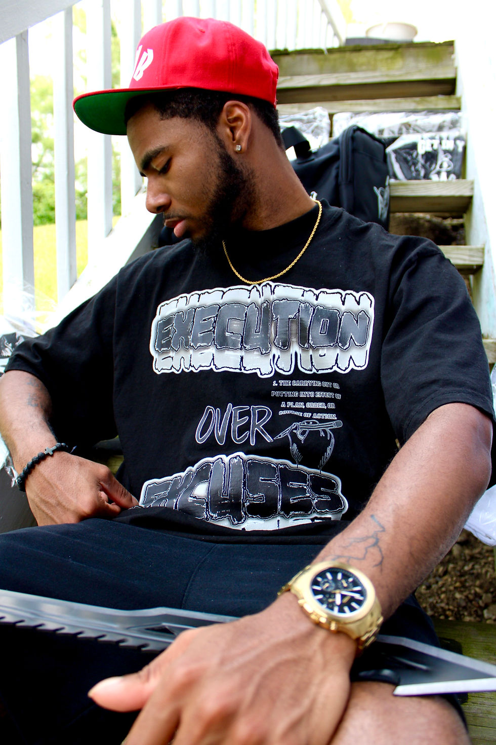 Thumbnail: Heavyweight "Execution Over Excuses" Tee