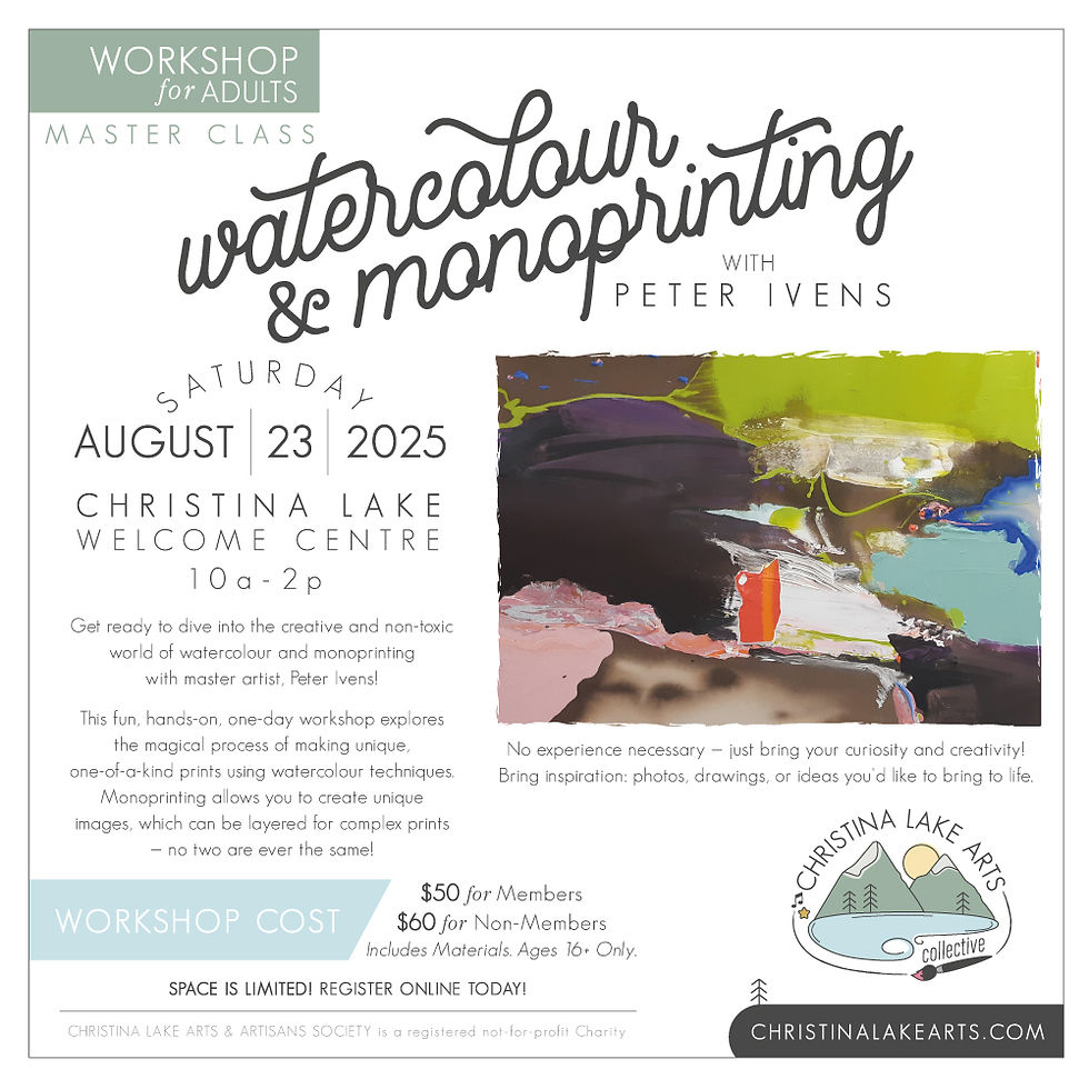 WATERCOLOUR AND MONOPRINTING
