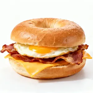 Egg, Cheese & Meat Sandwich