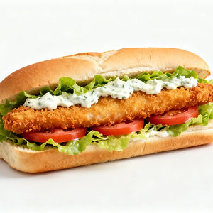 Fish Fillet Sub (Breaded Flounder)