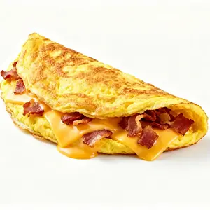 Bacon & Cheese Omelet