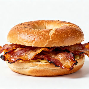 Supreme Breakfast Sandwich w Bacon