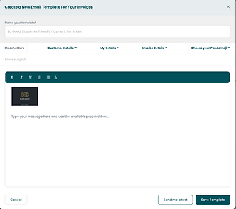 Nagging Panda Basic Email Builder