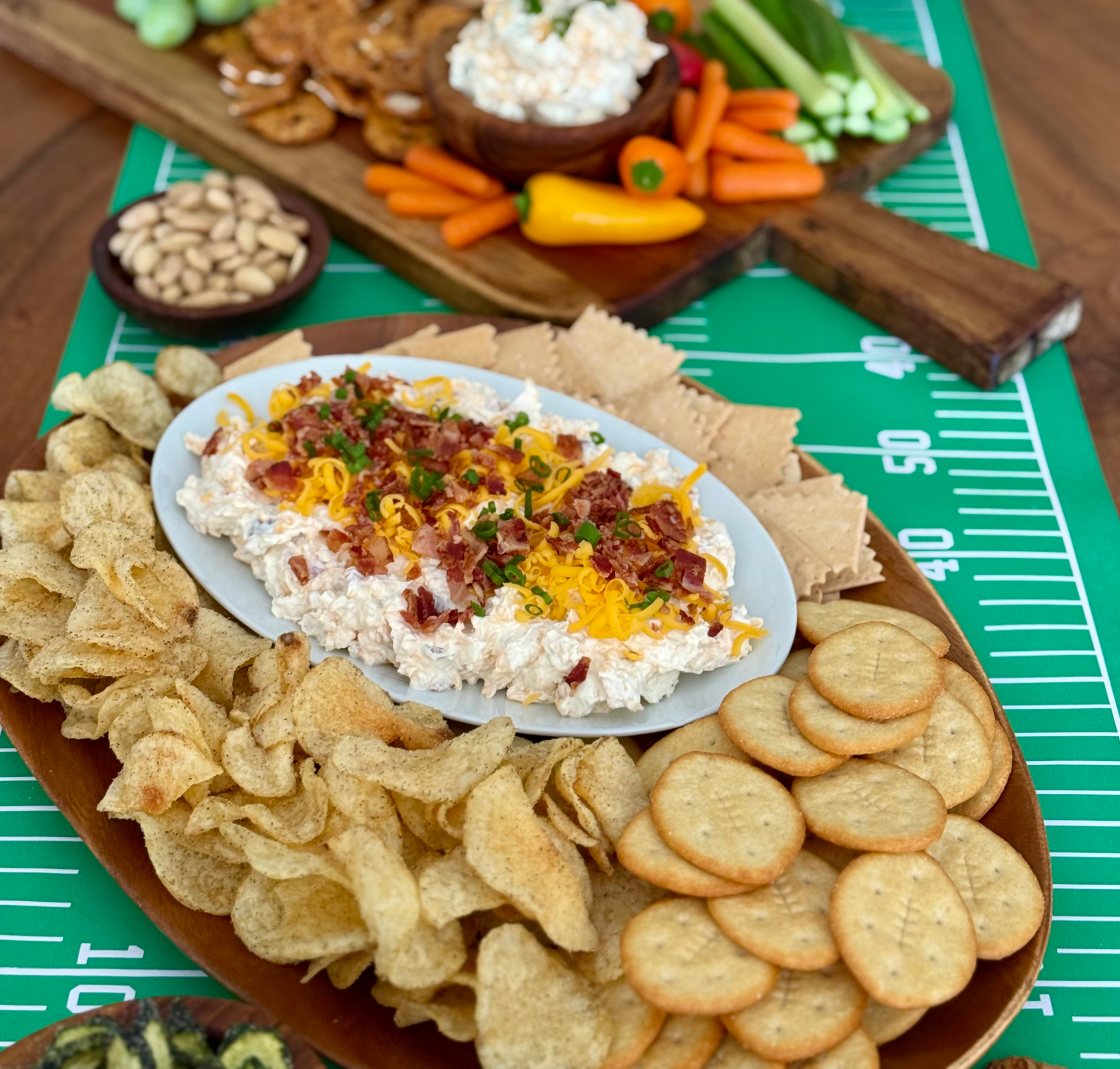 Arranged Food and Objects