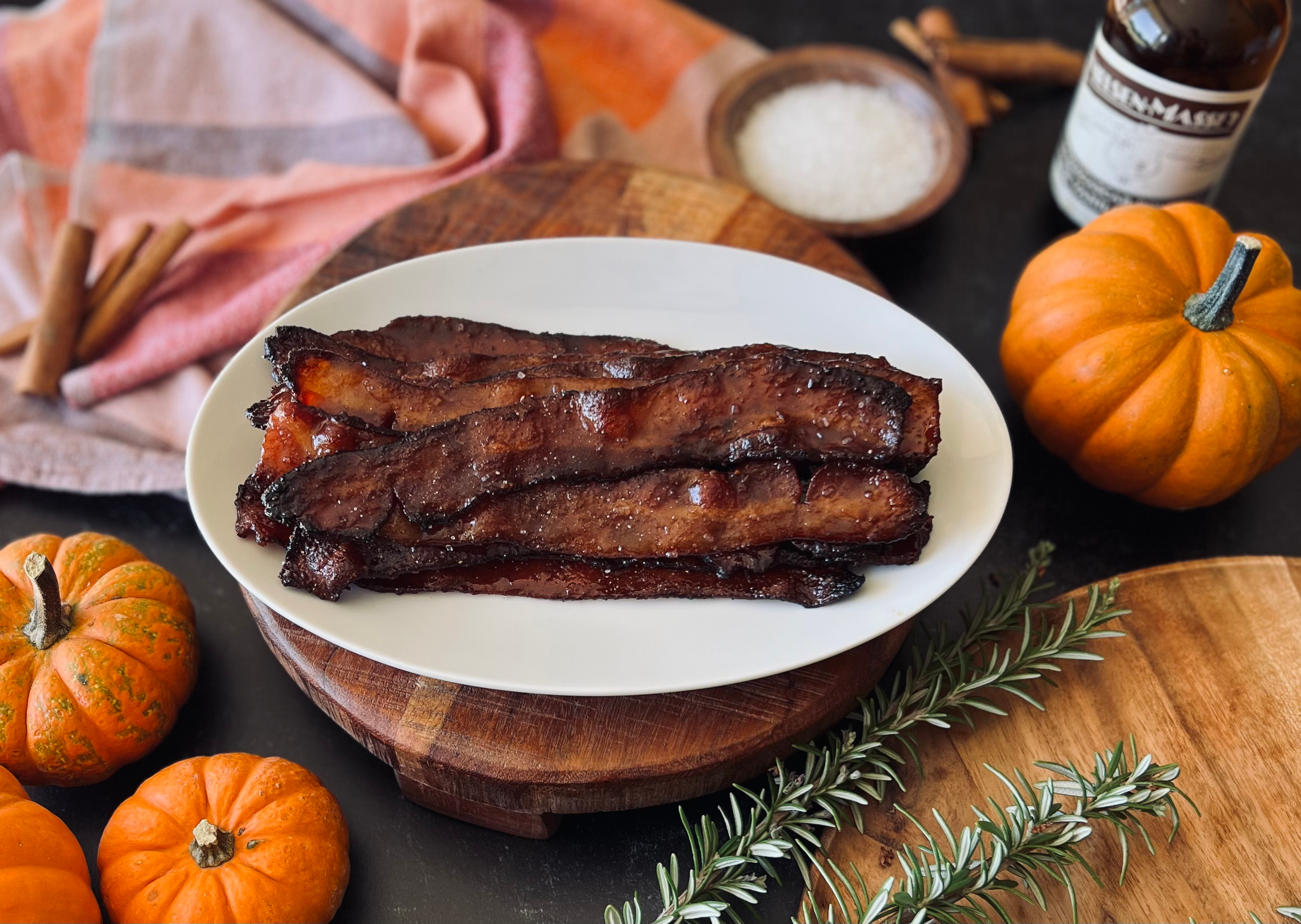 Arranged Food and Objects