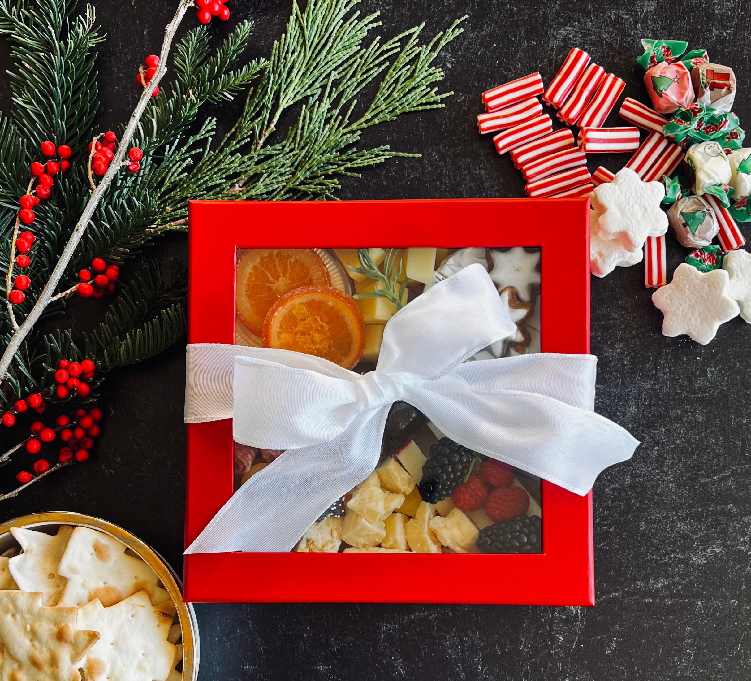 Arranged Food and Objects