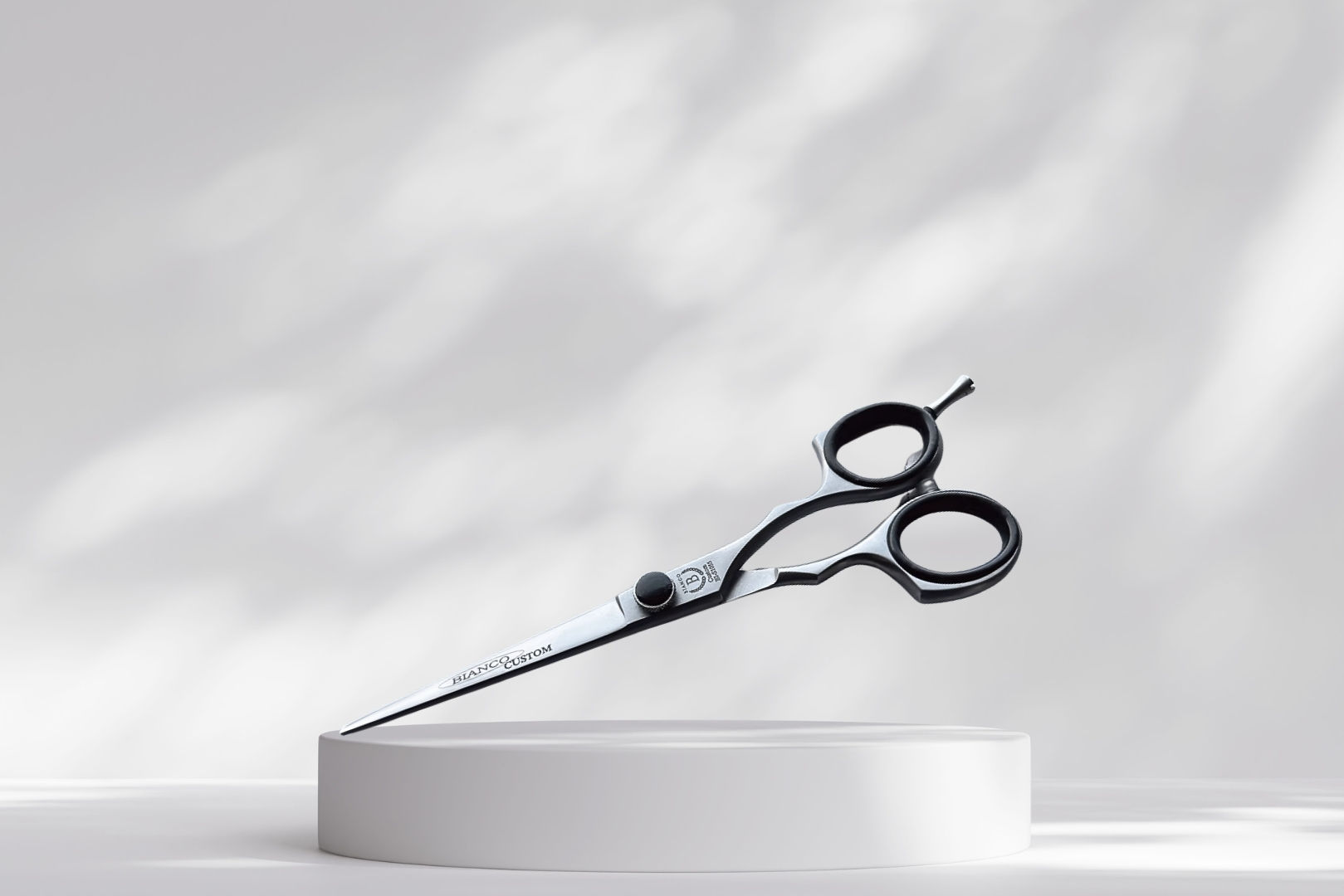 BI-S1055 Satin 6.5" Hair Cutting Shear with Removable Finger Rest Bianco Instruments