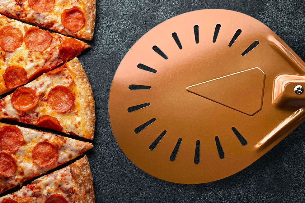 Thumbnail: Cucina Napoli Round 10" Pizza Peel Bianco Instruments