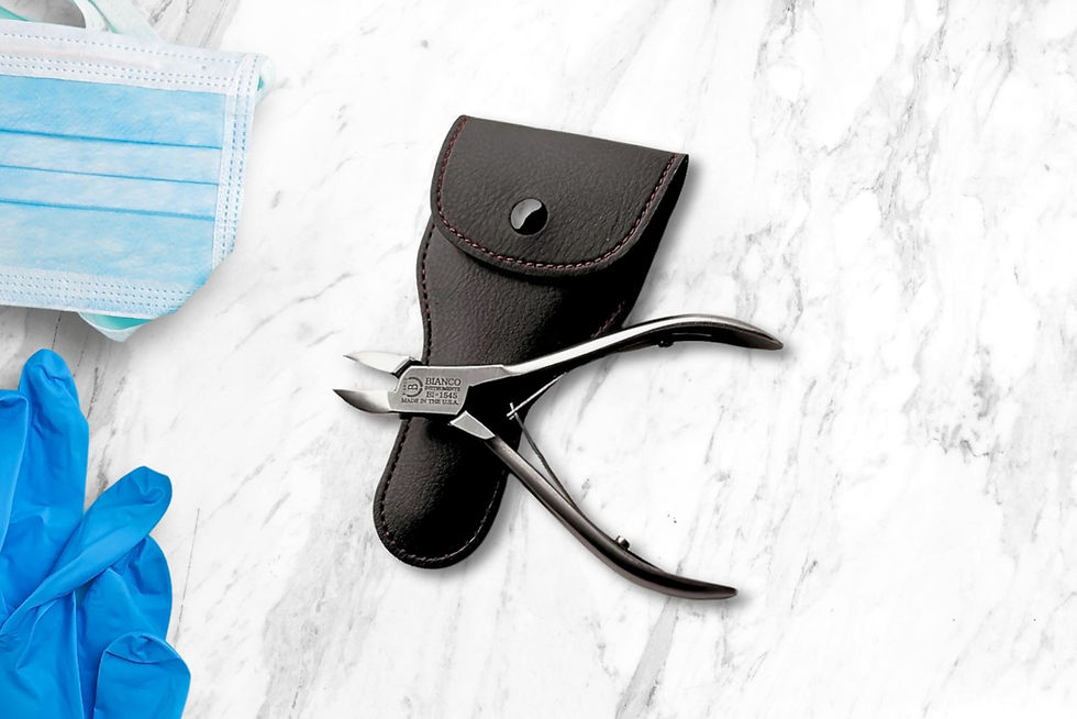 Thumbnail: BI-1545 Bianco 4.75" Curved Nail Cutter Bianco Instruments Podiatry