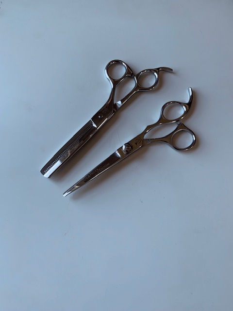 Thumbnail: BI-569 Bianco 7" Hair Cutting Shear Straight & 40 Tooth Thinning Combo Bianco Instruments