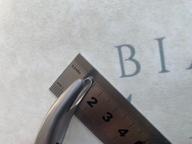 Thumbnail: BI-7001 6" Rongeur 3mm tip Bianco Instruments Podiatry