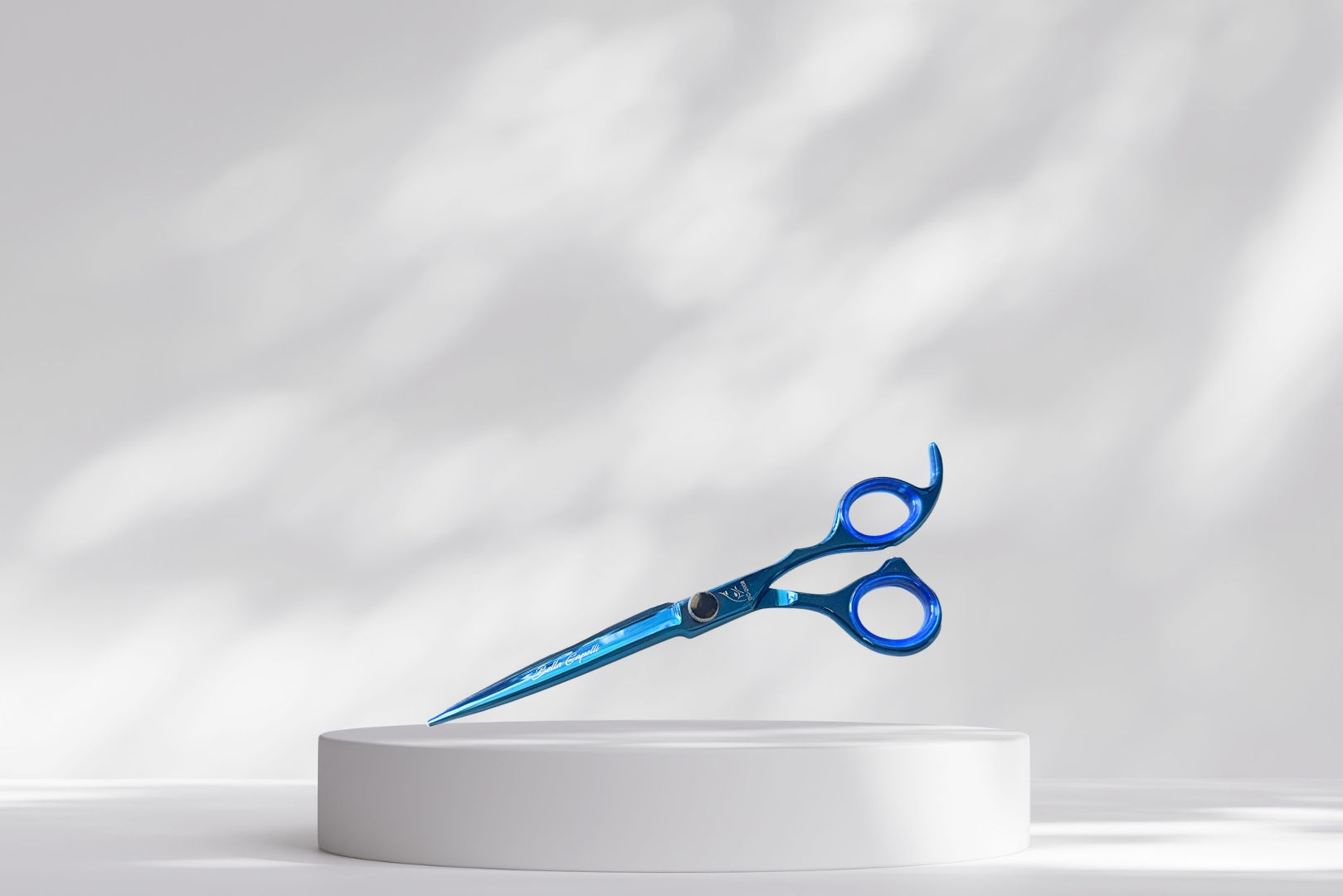 Bianco Instruments BC-2008 Bella Capelli 7.25" Shear – Titanium Blue Professional Cutting Scissors