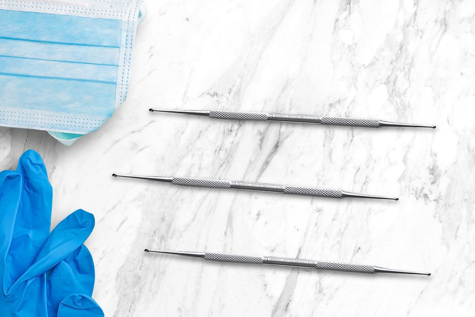 Thumbnail: BI-4120 1mm-2mm Double Sided Curette Bianco Instruments