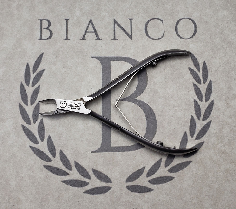 Thumbnail: BI-2524 Full Jaw Cuticle Nipper Podiatry Bianco Instruments