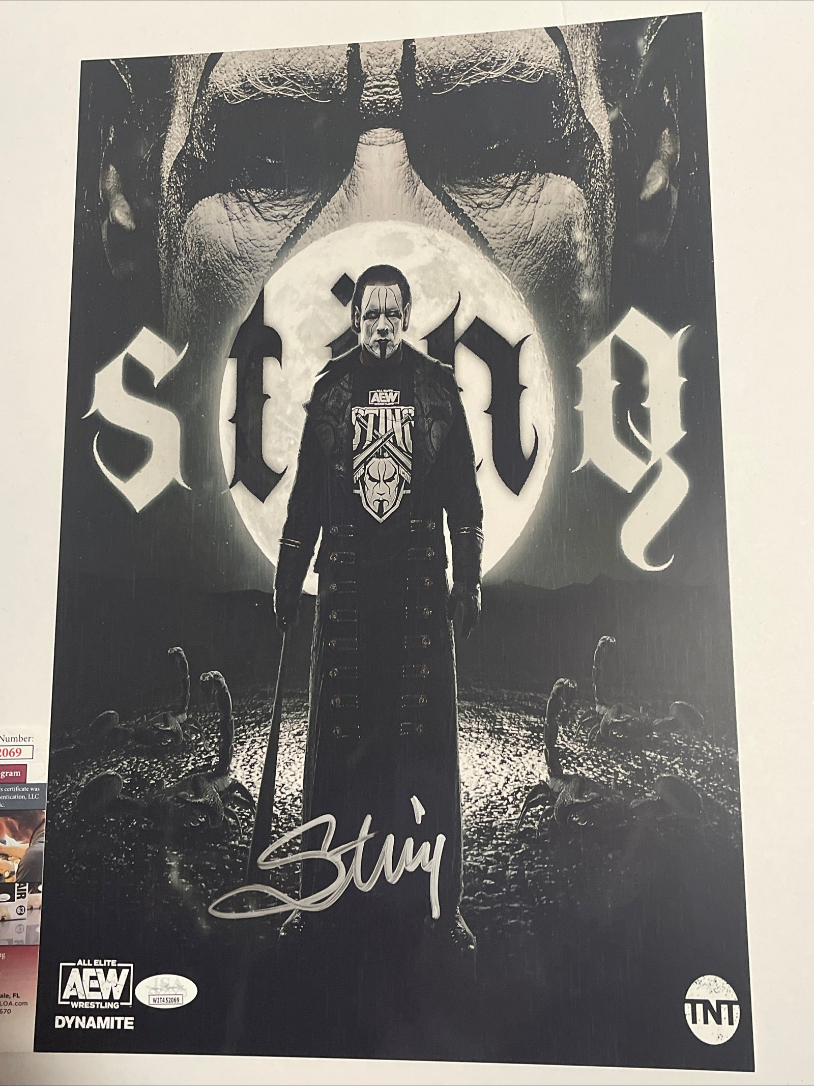 Sting Signed 11x17 Poster