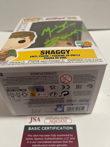 FUNKO POP! Matthew Lillard Shaggy #150 Signed Autograph INSCRIBED