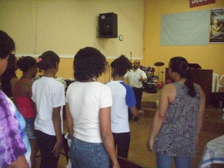 aula de canto com maestro Johny 2011 E 2012