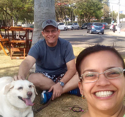 Everton e Analy - Proprietários e amantes dos peludinhos