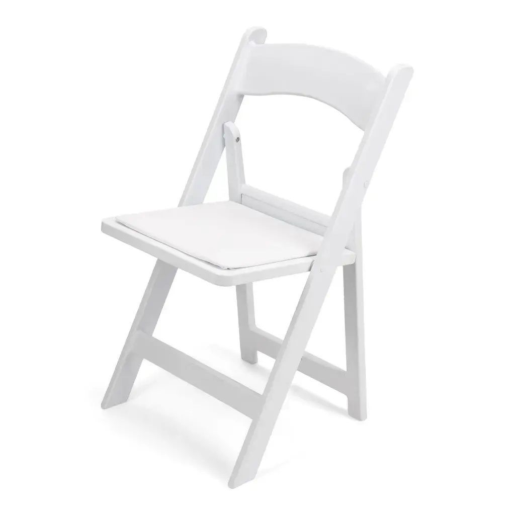 White Resin Chair