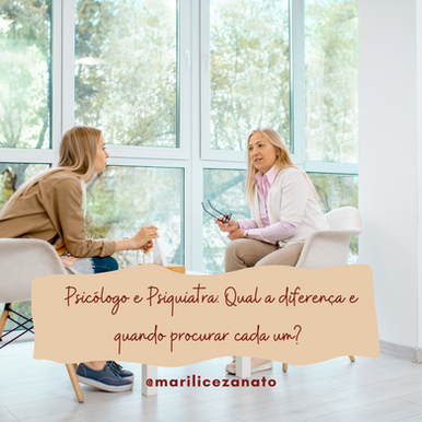 Psicólogo e Psiquiatra: Qual a diferença e quando procurar cada um?