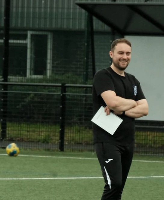 Ashley Lewis of Pitch & Prep football coaching service for players in Bournemouth, Poole and Christchurch.
