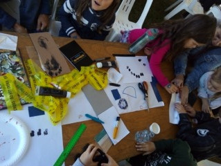 Workshops making bee hives, microbat roosts & Mobiles @ STEAM Ahead for the Blacktown Festival