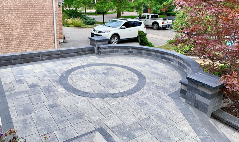 Completed outdoor project by Jing Hua Landscaping