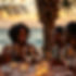 Ultra-realistic, high-resolution editorial photography of an elegant outdoor dinner party 