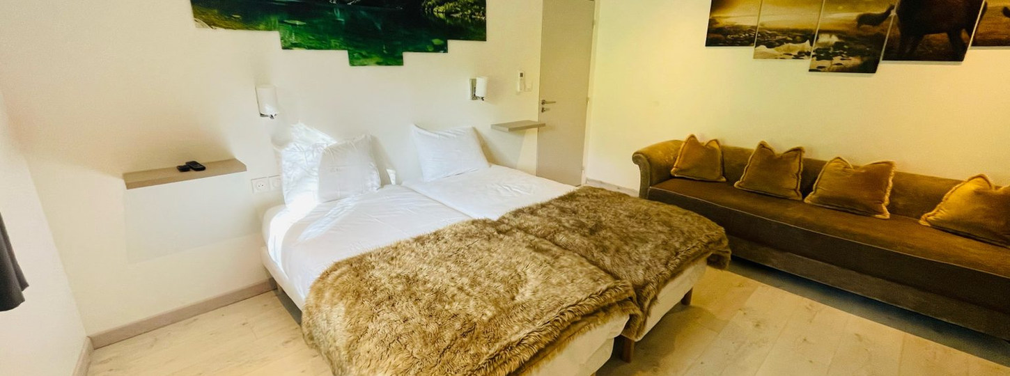 Nos chambres sont un véritable cocon de confort et de sérénité.