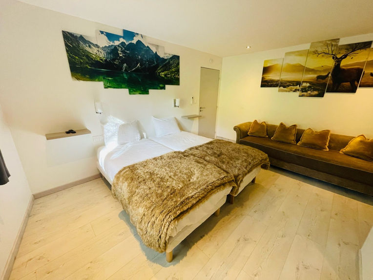 Nos chambres sont un véritable cocon de confort et de sérénité.