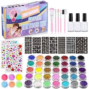 Glitter Tattoo set sjov underholdning bryllup
