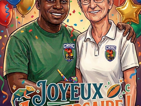 Aujourd’hui, le CRAC fête deux de ses piliers 🎂🏉