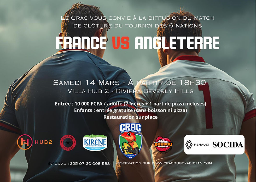đ Diffusion du Crunch â France vs Angleterre !
