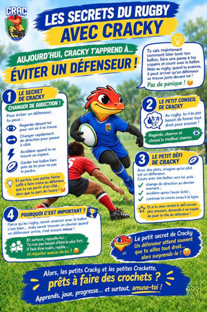 ⭐️Les secrets du rugby avec Cracky