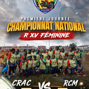 🏉 Première journée du championnat R15 des women’s senior, première victoire ! 💙💛