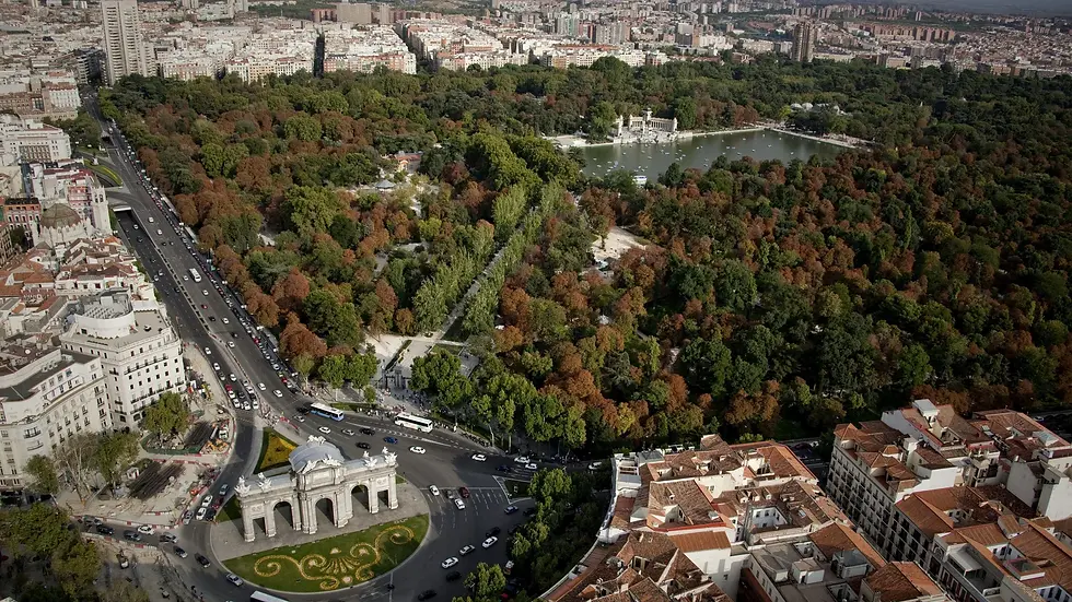Parque el retiro Madrid