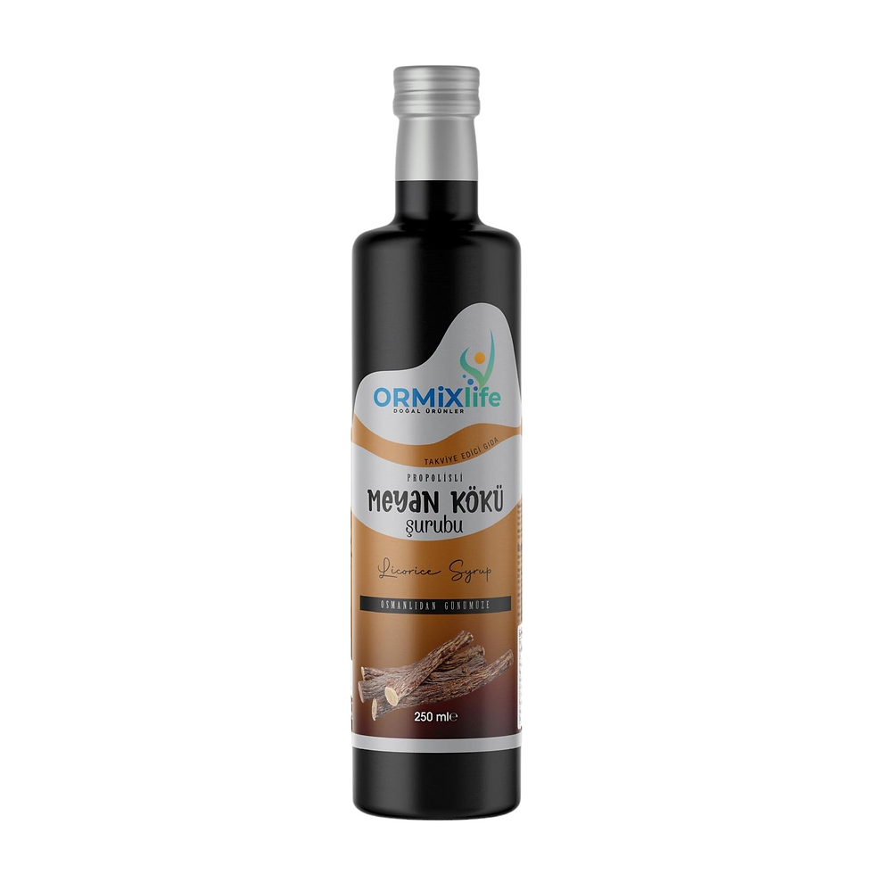 MEYAN KÖKÜ ŞURUBU DOĞAL İÇERİK 250 ML